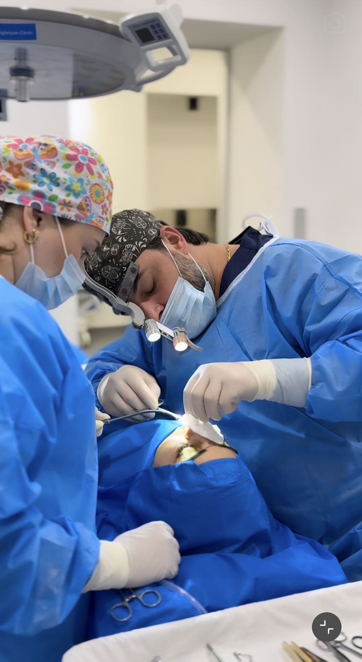 In surgery